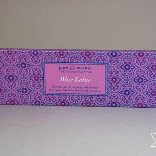absolute blue lotus incense 20gm box