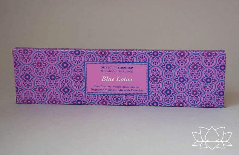absolute blue lotus incense 20gm box