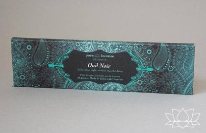 connoisseur oud noir incense 20 gm